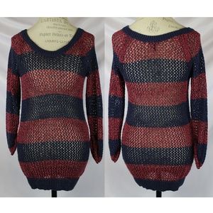 Anthropologie Splendid Knit Striped Sweater Size S